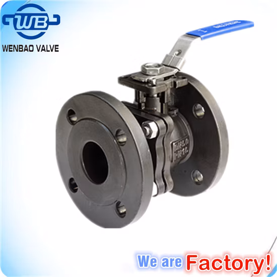 API6d 609/ANSI 150lb/JIS10K/Pn16 Carbon Steel/Wcb/Stainless Steel 2PC/3PC/3-Way Manual Pneumatic Electric Actuated Flanged Floating/Trunnion Control Ball Valve