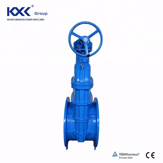 Motorbetriebener, elektrisch betätigter Absperrschieber zum Zurücksetzen der Stromversorgung